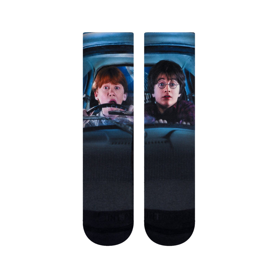 Harry Potter Socks Harry Potter Flying Car Crew Socks