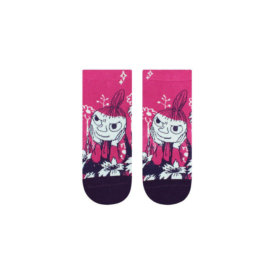 Moomin Socks S/M Moomin Little My Flowers Low-Cut Socks
