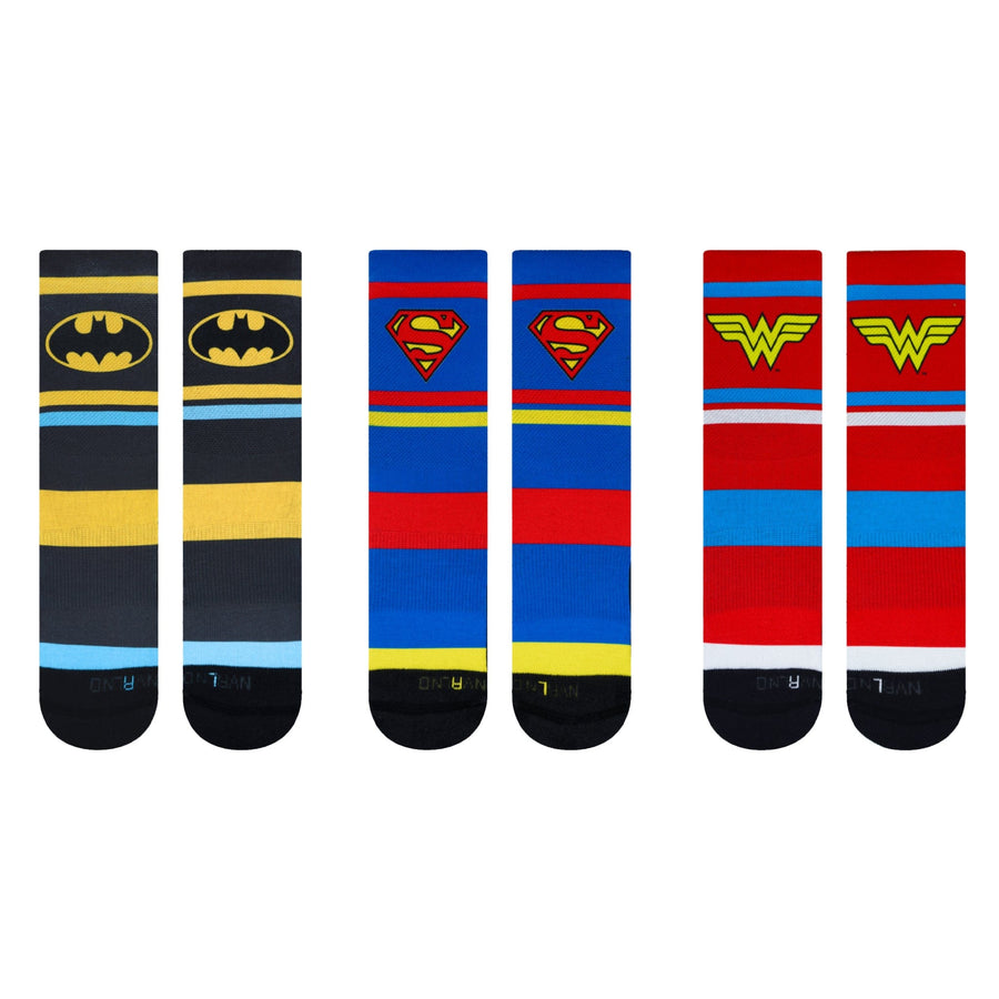 DC Comics Socks DC Superheroes Crew Socks 3 Pack