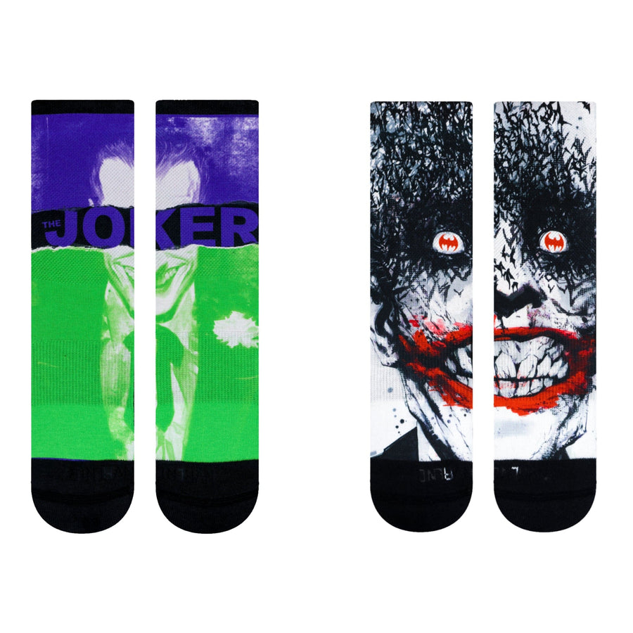DC Comics Socks The Joker Crew Socks 2 Pack