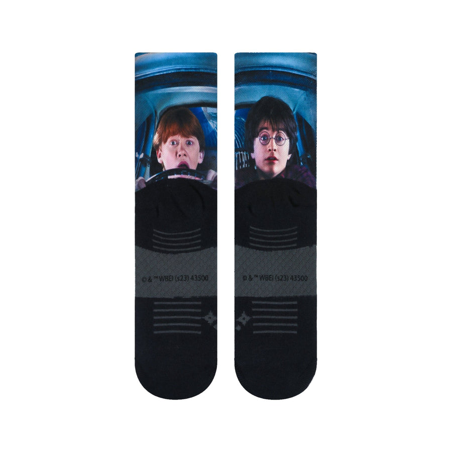 Harry Potter Socks Harry Potter Flying Car Crew Socks