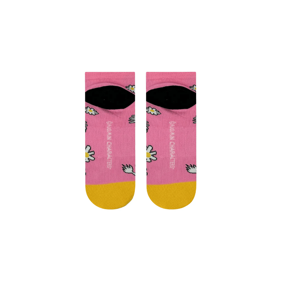Moomin Socks S/M Moomin Pink Stripe Low-Cut Socks