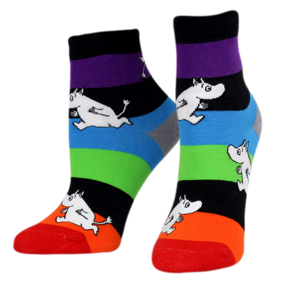 NVRLND Socks Kids (OS) Moomin Rainbow Stripes Kids