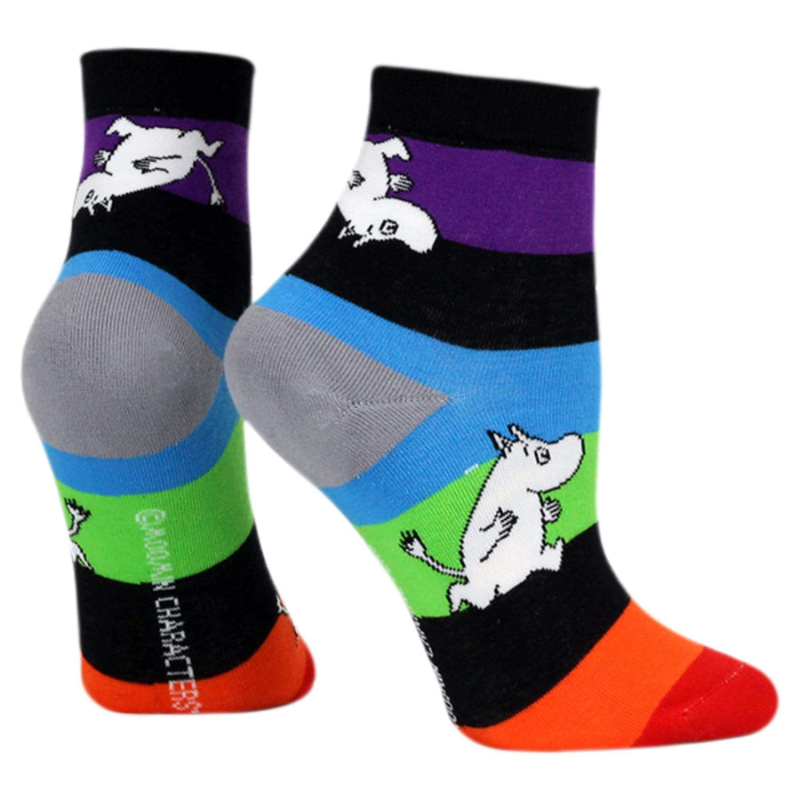 NVRLND Socks Kids (OS) Moomin Rainbow Stripes Kids