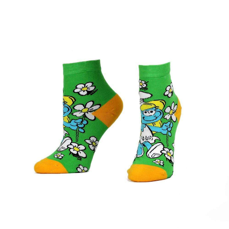 NVRLND Socks Kids (OS) Smurfs Smurfette Daisy Kids