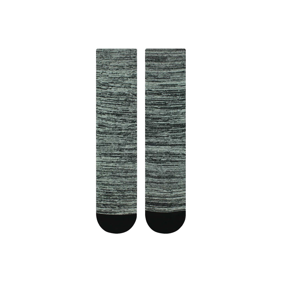 NVRLND Socks L/XL NVRLND Glitch Grey Crew Socks