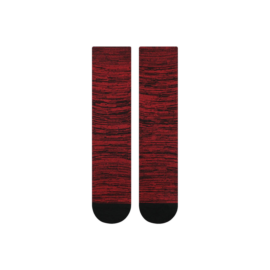 NVRLND Socks L/XL NVRLND Glitch Red Crew Socks