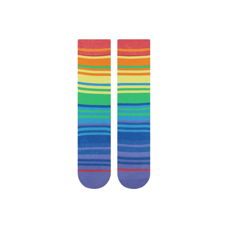 NVRLND Socks L/XL NVRLND Rainbow Crew Socks
