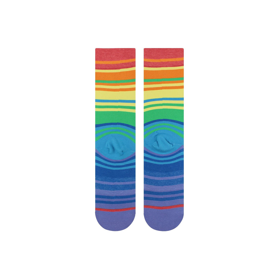 NVRLND Socks L/XL NVRLND Rainbow Crew Socks