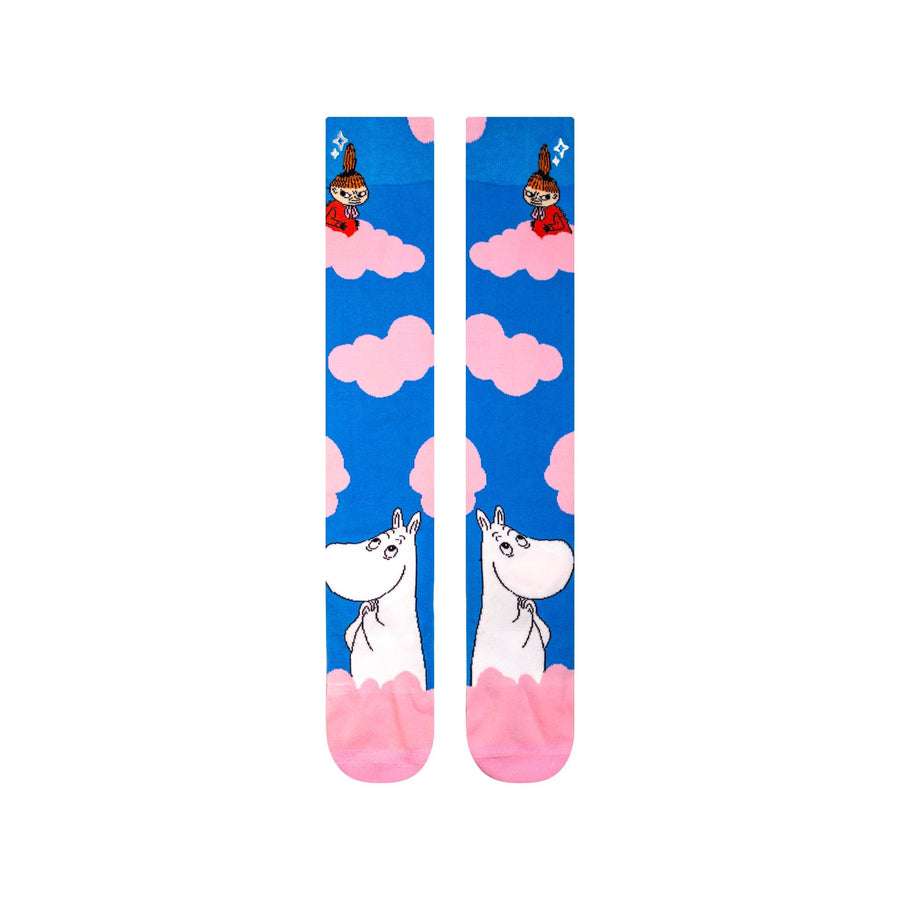 NVRLND Socks Moomin Clouds Knee-High Socks