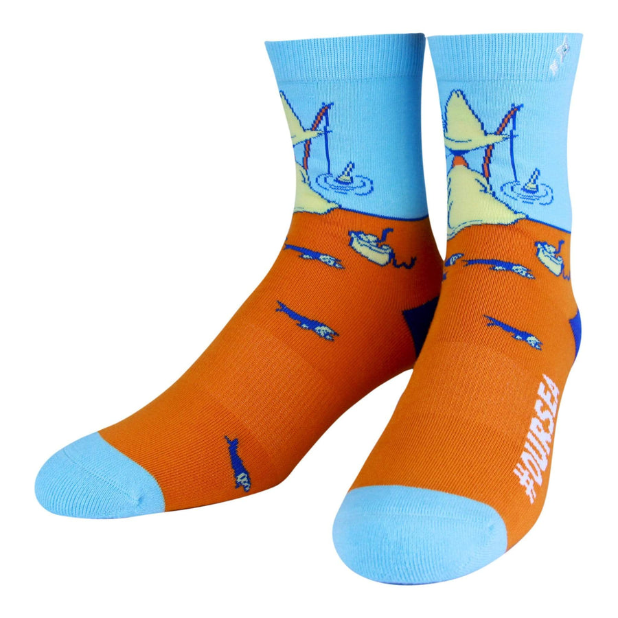 NVRLND Socks Moomin Our Sea Quarter