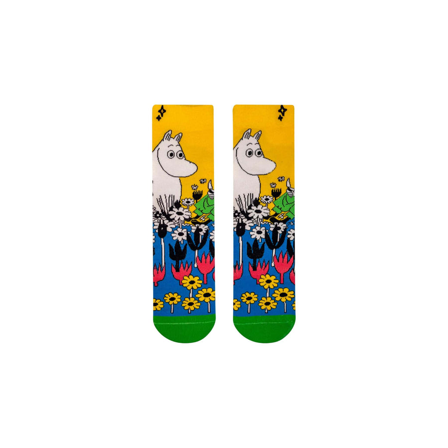 NVRLND Socks Moomin Troll Snufkin Quarter Socks