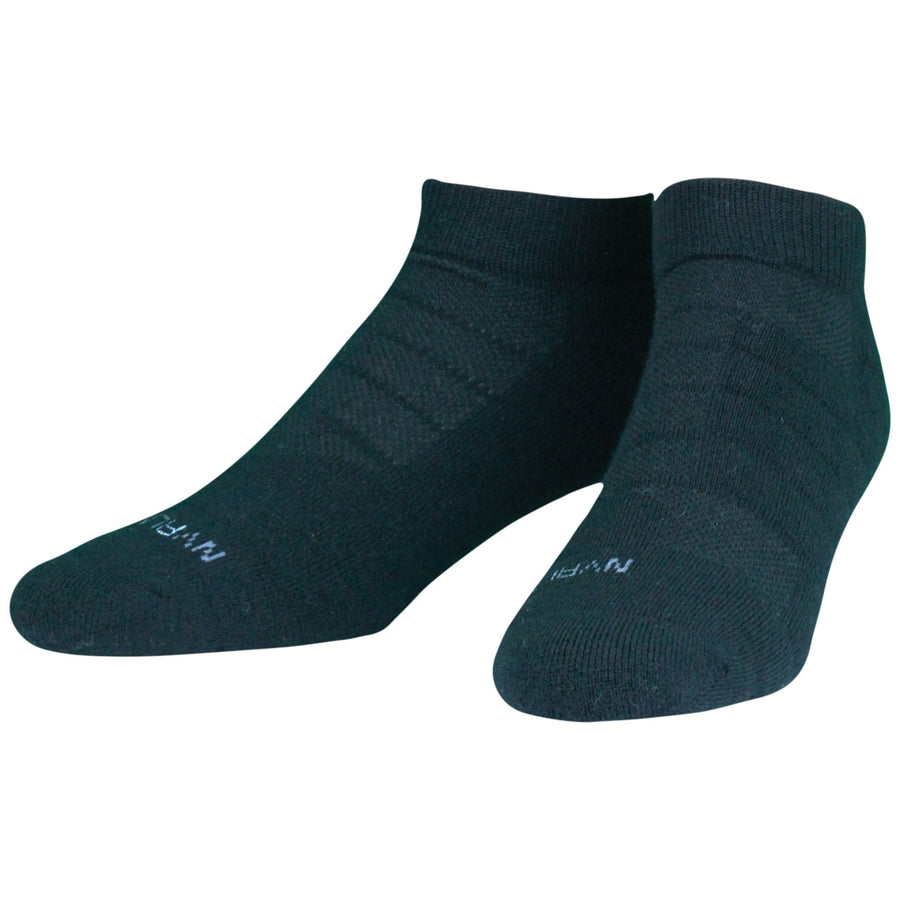 NVRLND Socks NVRLND Wool Black Low-Cut