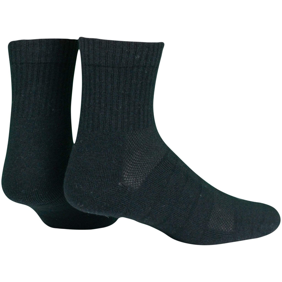 NVRLND Socks NVRLND Wool Black Quarter