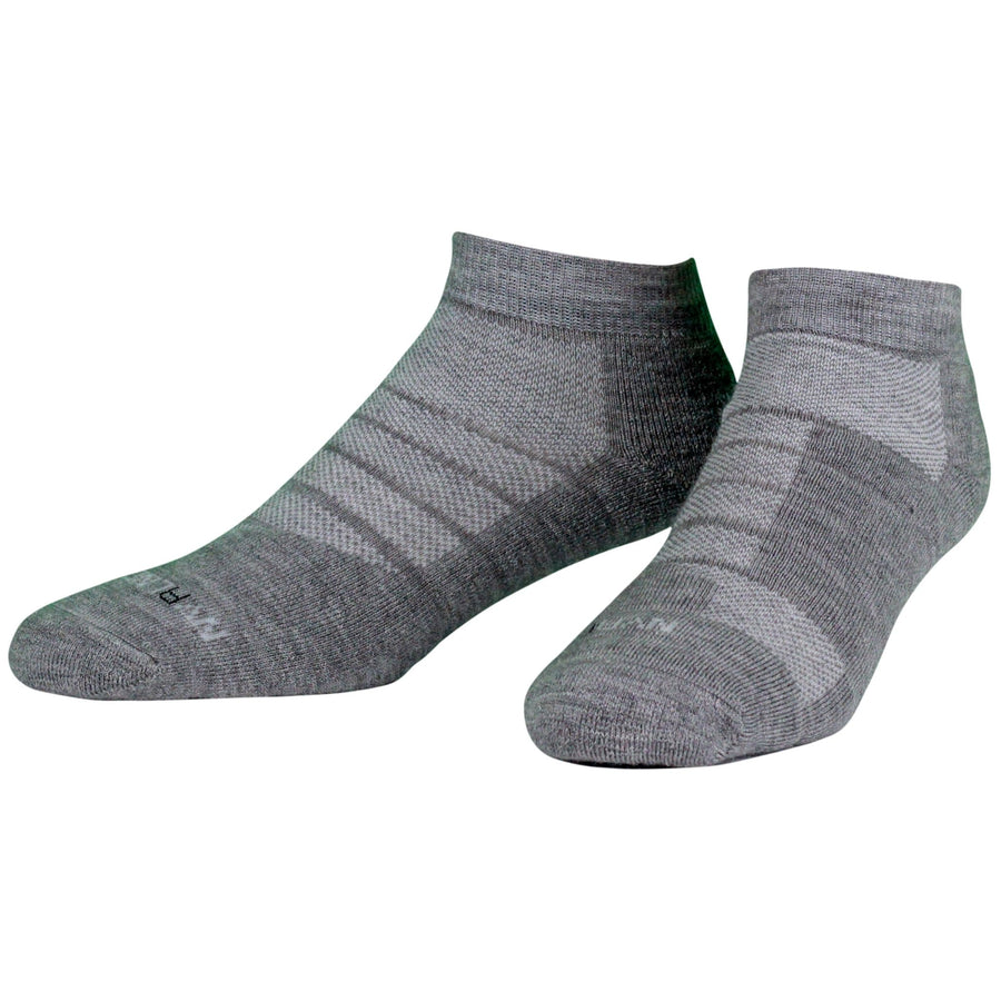 NVRLND Socks NVRLND Wool Grey Low-Cut