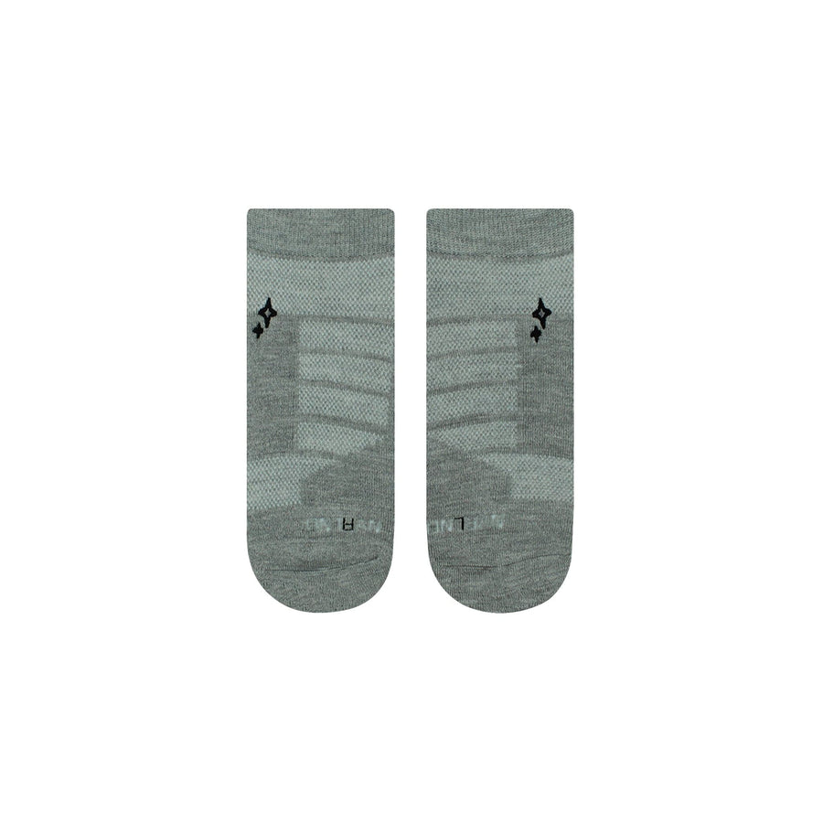 NVRLND Socks NVRLND Wool Grey Low-Cut Socks