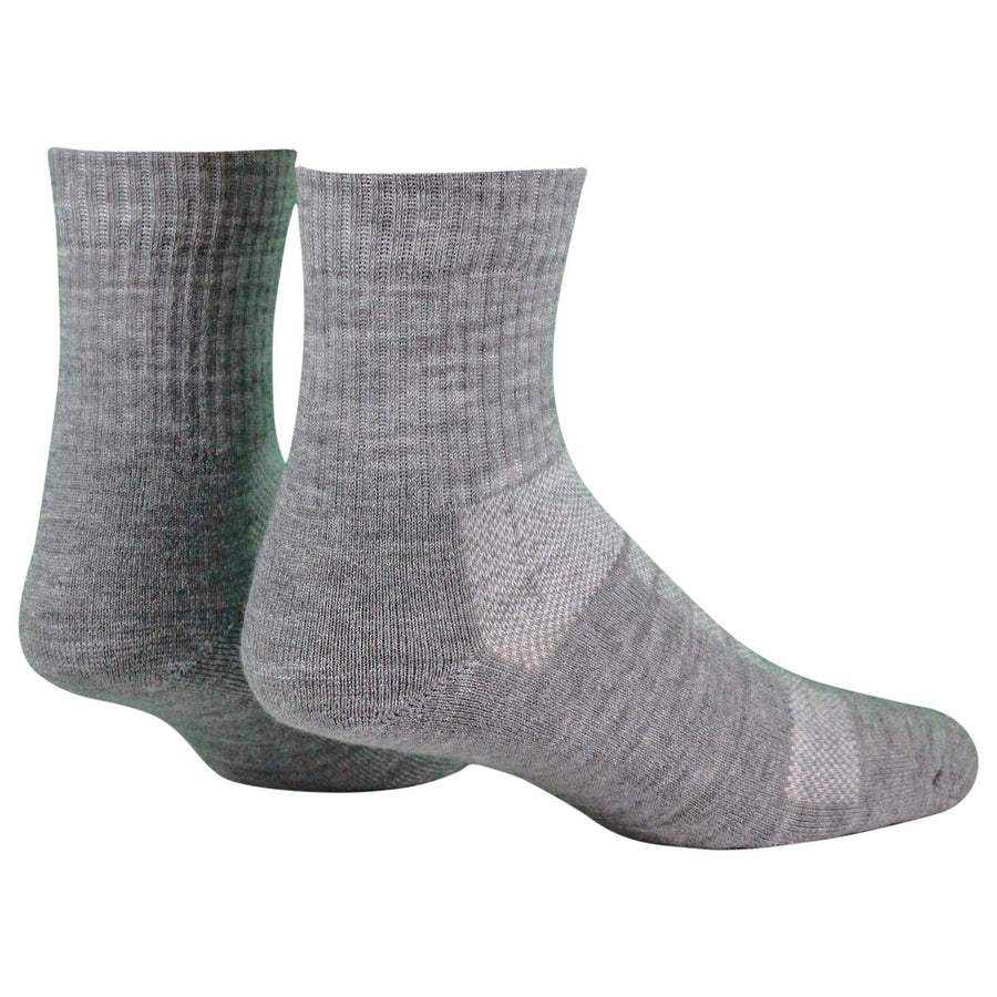 NVRLND Socks NVRLND Wool Grey Quarter