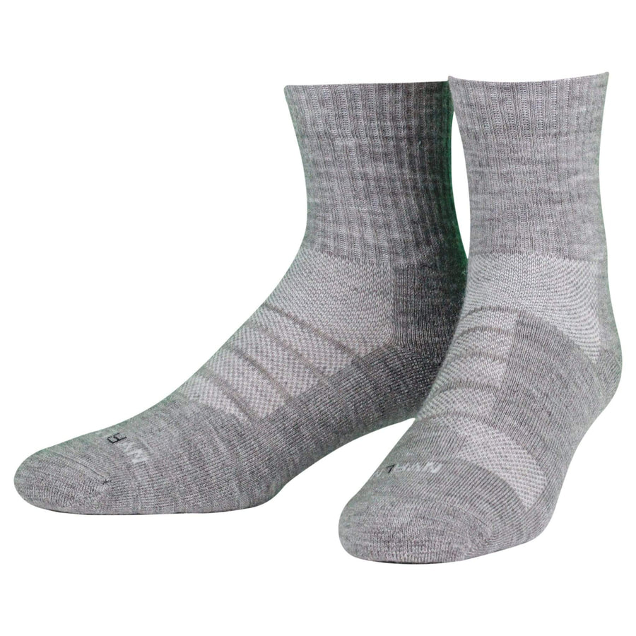 NVRLND Socks NVRLND Wool Grey Quarter