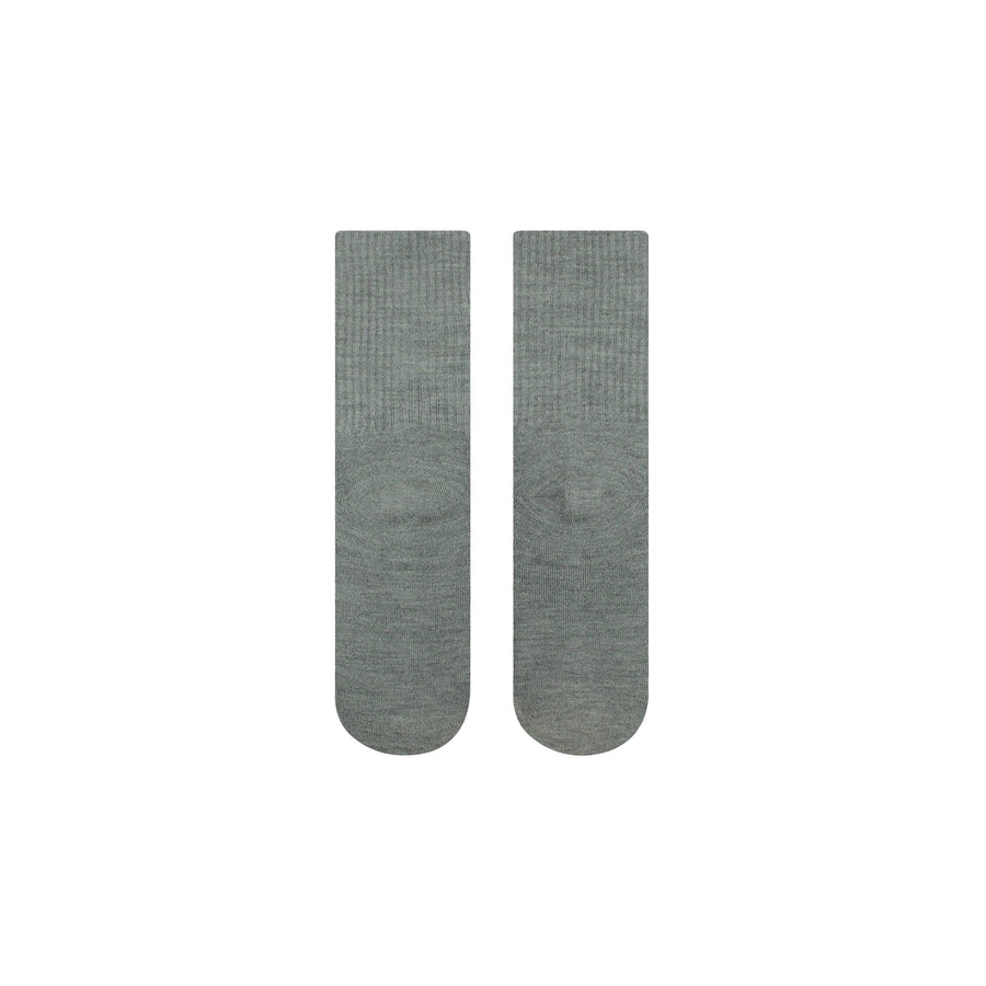 NVRLND Socks NVRLND Wool Grey Quarter Socks