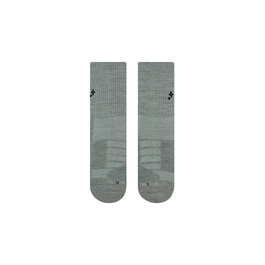 NVRLND Socks NVRLND Wool Grey Quarter Socks