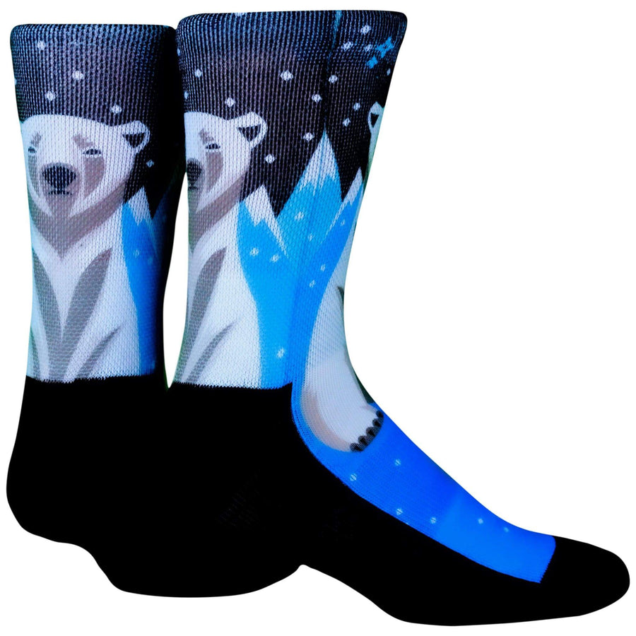 NVRLND Socks Polar Bear Crew