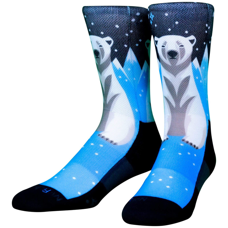 NVRLND Socks Polar Bear Crew